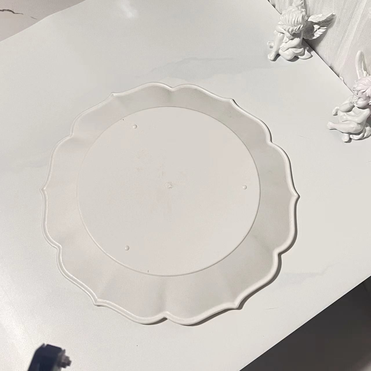 Uniquelina Wholesale plastic Charger Plates, Table Decor, Charger Plates, Rustic Farm Table Decor