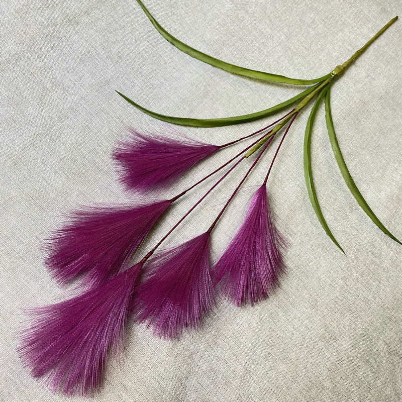 Uniquelina Decorative Flowers Artificial Pampas Grass Bouquet Home Decor Fake Flower Garden Plant Accessories Reed For Wedding Party Decoration