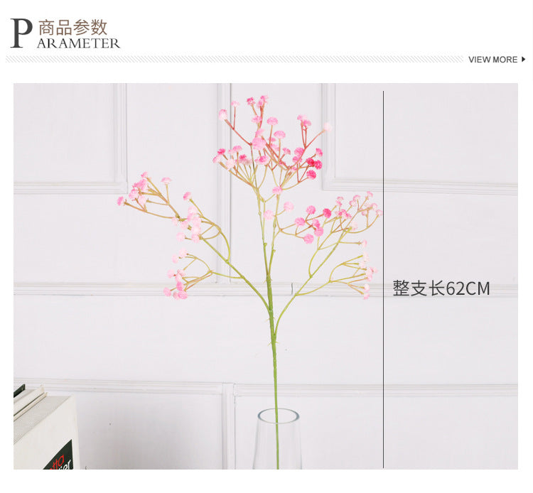 Uniquelina Babys Breath Artificial Flowers Baby’s Breath Wedding Party Home Decoration Fake Flowers