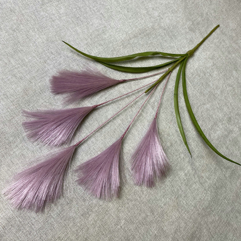 Uniquelina Decorative Flowers Artificial Pampas Grass Bouquet Home Decor Fake Flower Garden Plant Accessories Reed For Wedding Party Decoration