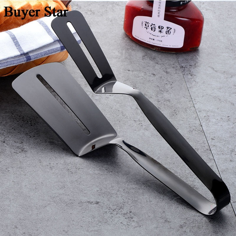 1Pc Ibikoresho byo gutekesha Tong Tong Zahabu Umugati Clip Grill Ibikoresho byo mu gikoni Tongs Igikomeye kitagira umuyonga Ibyokurya Guteka Gukoresha Utensil