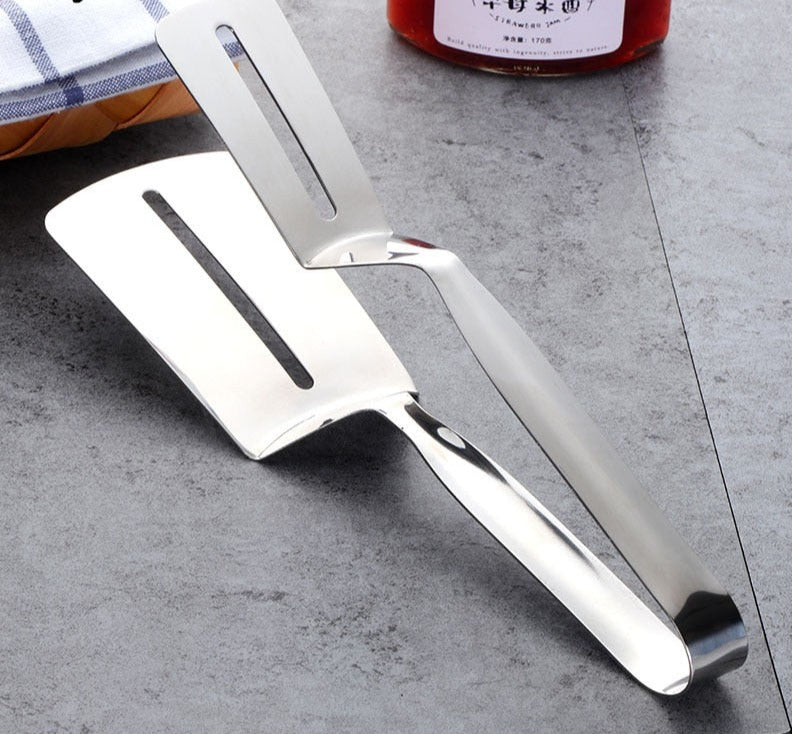 1Pc Ibikoresho byo gutekesha Tong Tong Zahabu Umugati Clip Grill Ibikoresho byo mu gikoni Tongs Igikomeye kitagira umuyonga Ibyokurya Guteka Gukoresha Utensil