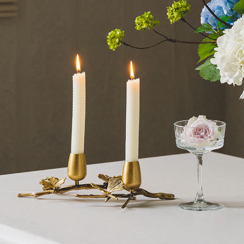 Metal Wire Candle Holder Gold Decorative Tea Light Candleholders for Home Decor Table Decorations Centerpiece