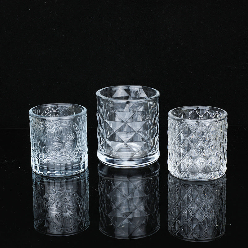 24pcs Glass Votive Candle Holders, Clear Tea Lights Candle Holder for Wedding Party Table Centerpieces, Tealight Candle Holders Bulk for Baby Shower, Birthday, Home Decor