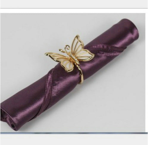 Royal Satin Napkins 20x20 Inch Wedding Napkins, Scalloped Elegant Dinner Napkins Square Table Napkins Decor, Silky Satin Cloth Napkins for Restaurant Banquet Graduation Party