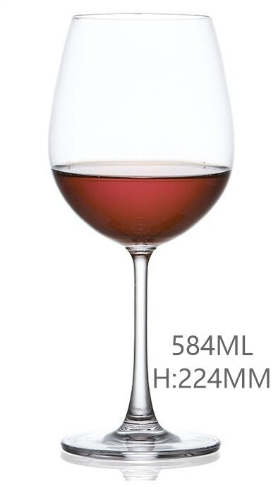 Wine glasses Crystal Square wine glasses with flat bottom,Big wine glasses for full-bodied wine gifts for Wedding,Bridal Shower 500ml-855ml