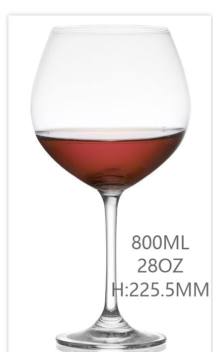 Wine glasses Crystal Square wine glasses with flat bottom,Big wine glasses for full-bodied wine gifts for Wedding,Bridal Shower 500ml-855ml