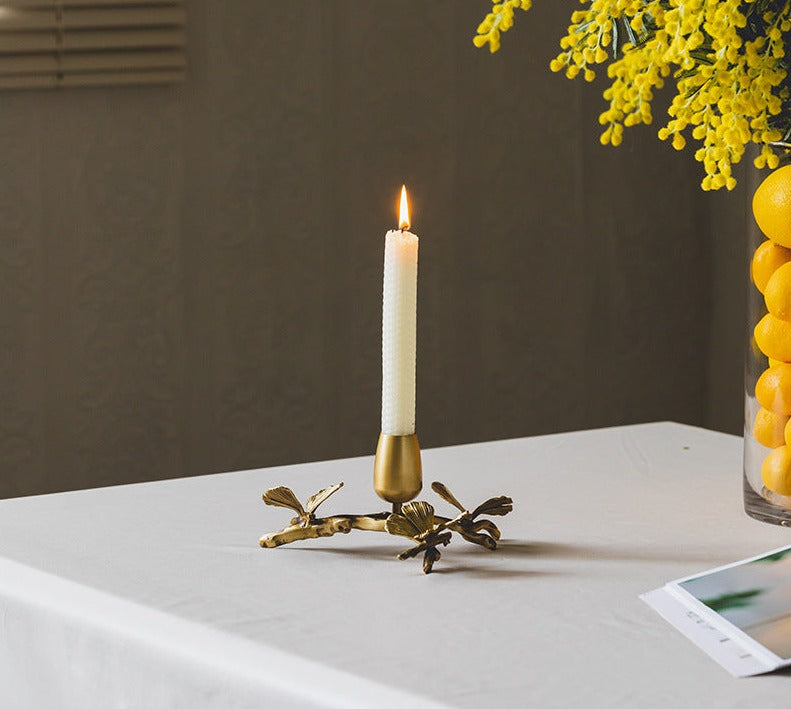 Metal Wire Candle Holder Gold Decorative Tea Light Candleholders for Home Decor Table Decorations Centerpiece