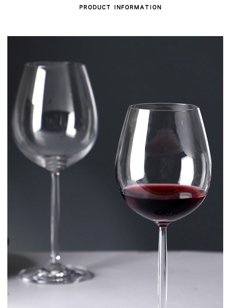 Wine glasses Crystal Square wine glasses with flat bottom,Big wine glasses for full-bodied wine gifts for Wedding,Bridal Shower 500ml-855ml