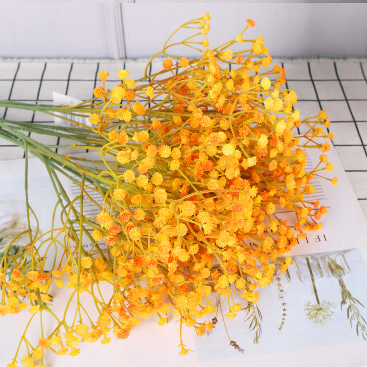 Uniquelina Babys Breath Artificial Flowers Baby’s Breath Wedding Party Home Decoration Fake Flowers