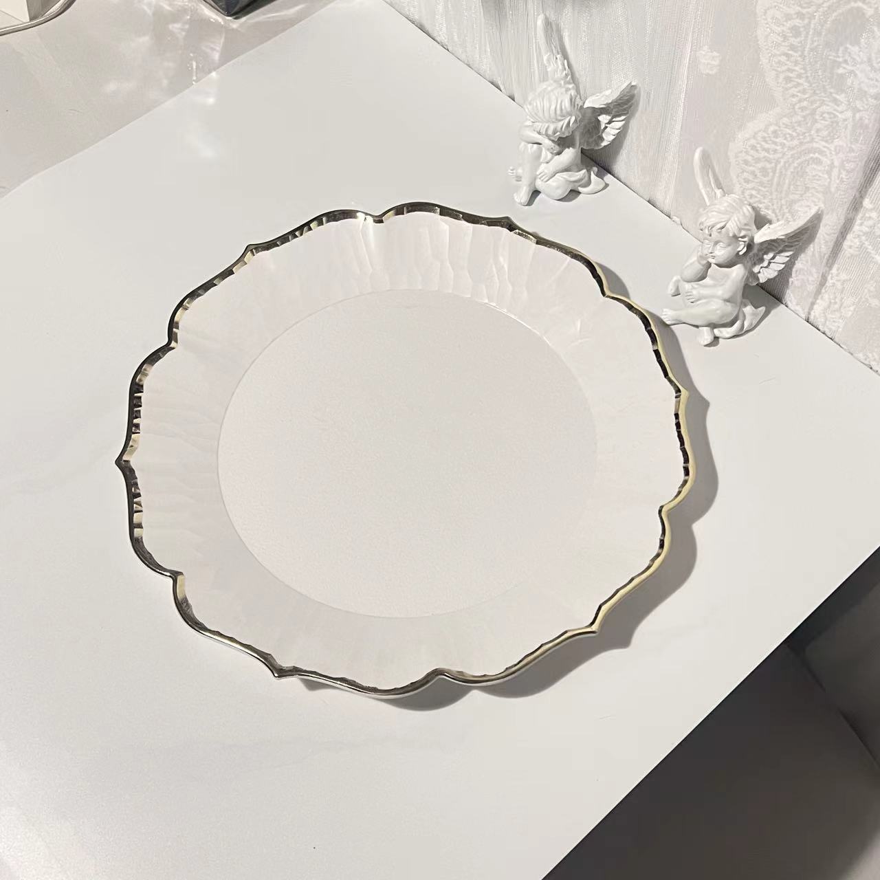 Uniquelina Wholesale plastic Charger Plates, Table Decor, Charger Plates, Rustic Farm Table Decor