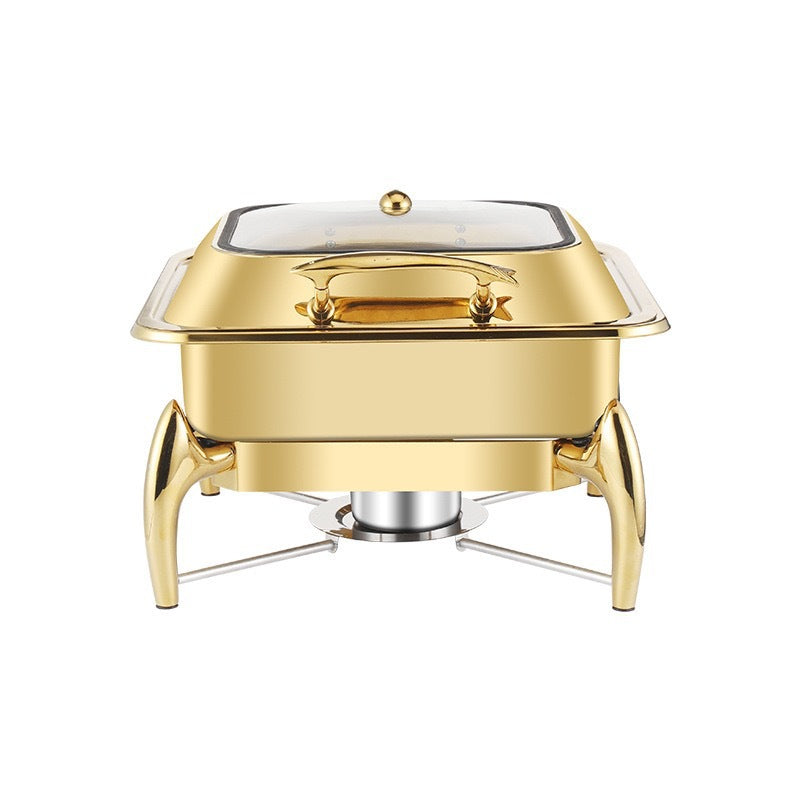 Uniquelina Chaffing Dish Factory Wholesale Support Customization Buffet Server Food Warmer Unique Catering Chafing Dish