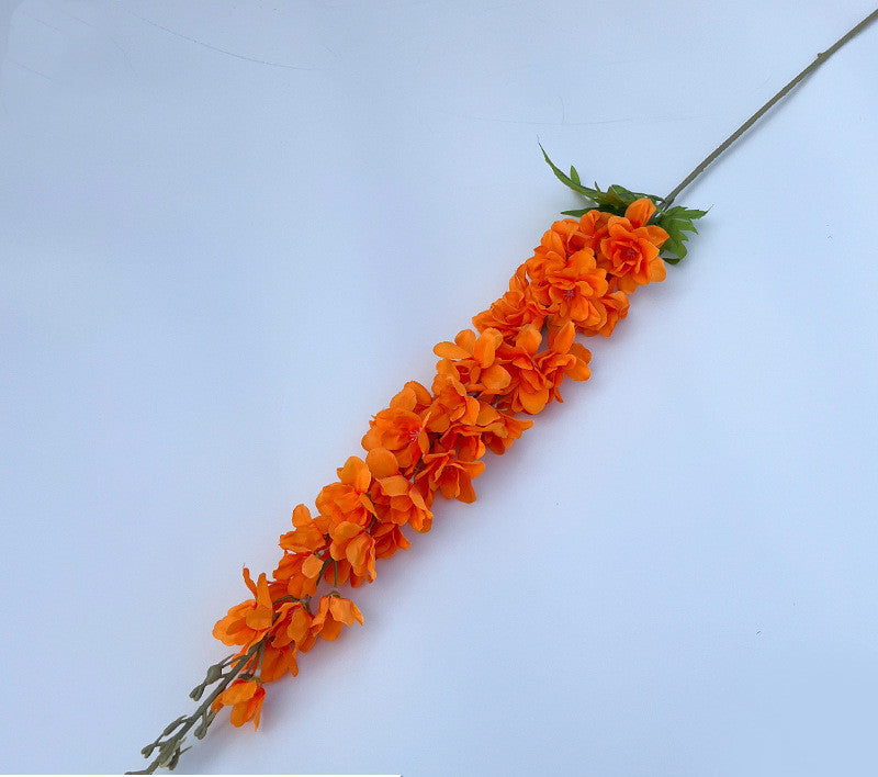 Uniquelina 1.2m long single branch hyacinth wedding  lead flower high silk flower wedding decoration artifical flowers