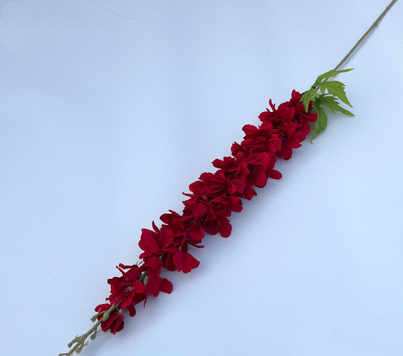 Uniquelina 1.2m long single branch hyacinth wedding  lead flower high silk flower wedding decoration artifical flowers