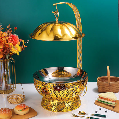 Hydraulic Electric Chaffing Dish Factory Wholesale Support Customization Buffet Server Food Warmer Unique Chafer Chafing Dish