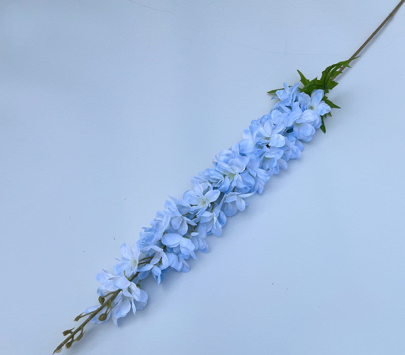 Uniquelina 1.2m long single branch hyacinth wedding  lead flower high silk flower wedding decoration artifical flowers