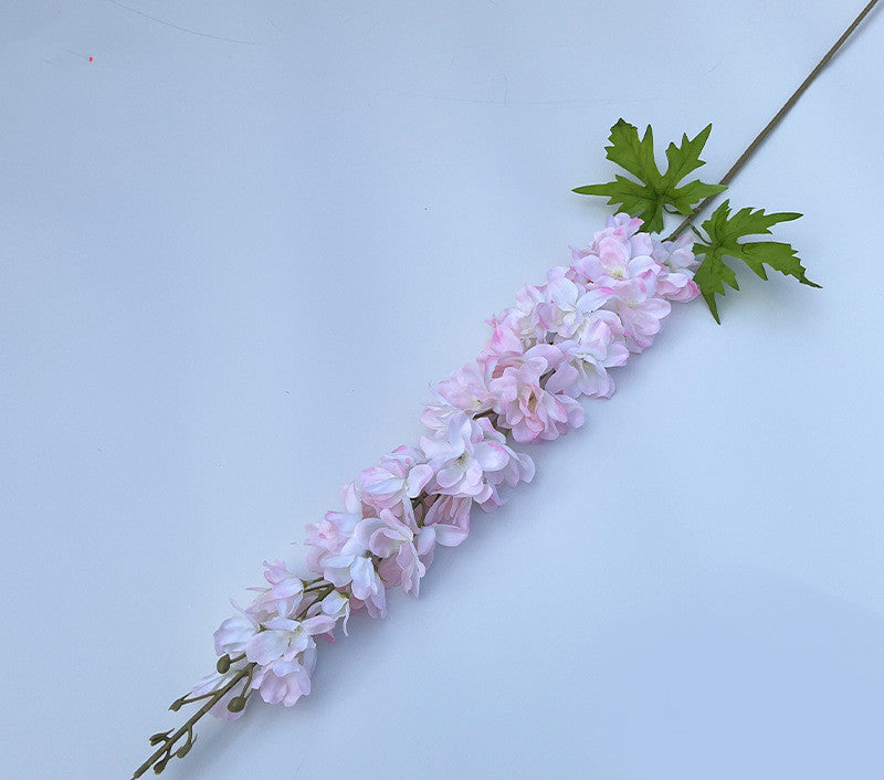 Uniquelina 1.2m long single branch hyacinth wedding  lead flower high silk flower wedding decoration artifical flowers