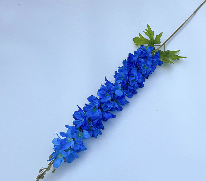 Uniquelina 1.2m long single branch hyacinth wedding  lead flower high silk flower wedding decoration artifical flowers