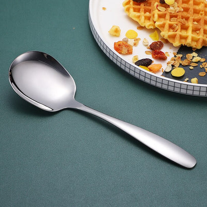 304 stainless steel public spoon buffet serving large spoon multi-purpose spoon