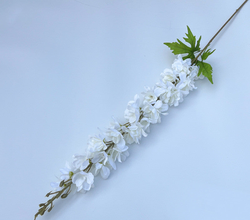 Uniquelina 1.2m long single branch hyacinth wedding  lead flower high silk flower wedding decoration artifical flowers