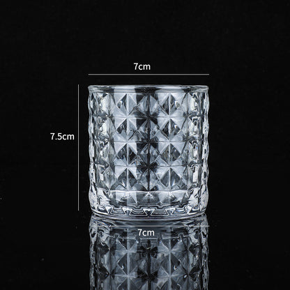 24pcs Glass Votive Candle Holders, Clear Tea Lights Candle Holder for Wedding Party Table Centerpieces, Tealight Candle Holders Bulk for Baby Shower, Birthday, Home Decor