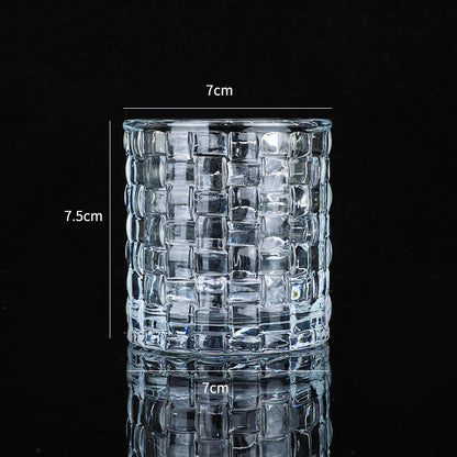 24pcs Glass Votive Candle Holders, Clear Tea Lights Candle Holder for Wedding Party Table Centerpieces, Tealight Candle Holders Bulk for Baby Shower, Birthday, Home Decor