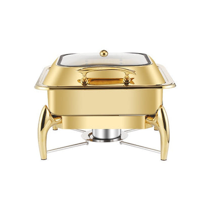 Uniquelina Chaffing Dish Factory Wholesale Support Customization Buffet Server Food Warmer Unique Catering Chafing Dish