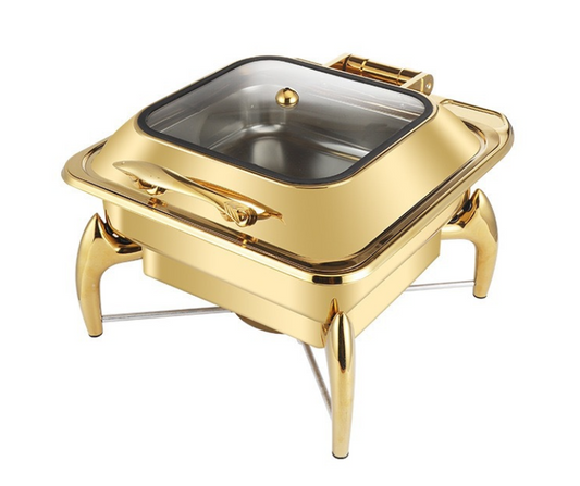 Uniquelina Chaffing Dish Factory Wholesale Support Customization Buffet Server Food Warmer Unique Catering Chafing Dish